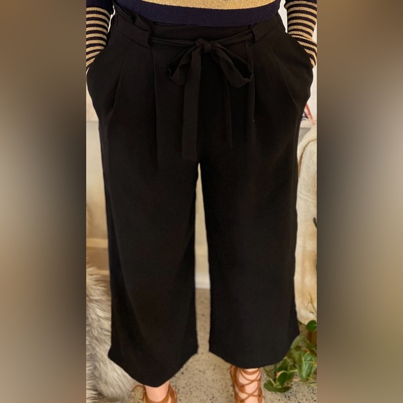 Crop Paper rap Waist Zara Pants - Picture 3 of 10